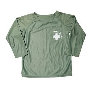 Rylee + Cru Swim Rash Guard Size 10/12